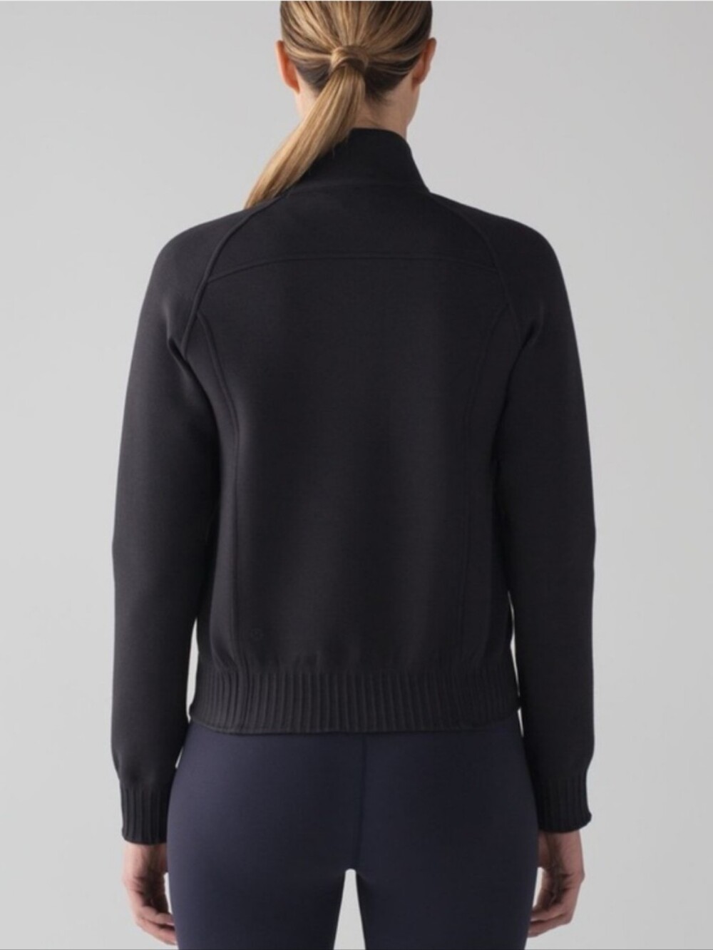 Lululemon NTS Jacket Full Zip In Black Size 12 W4AG6S - Picture 2 of 7